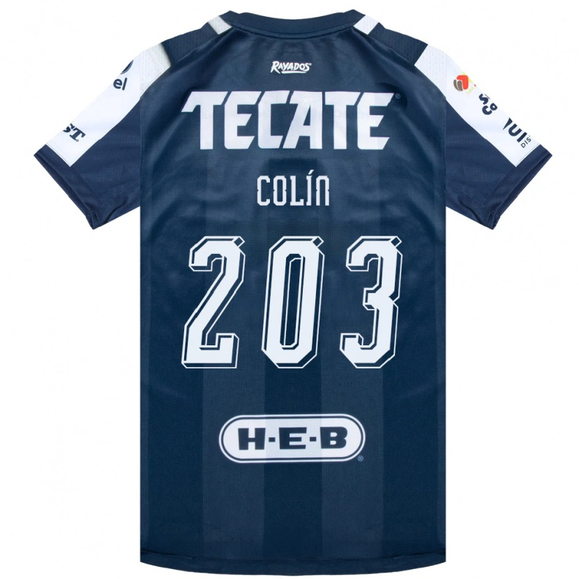 Danxen Herren Luis Colín #203 Tintenblau Weiß Rot Heimtrikot Trikot 2026/27 T-Shirt Österreich