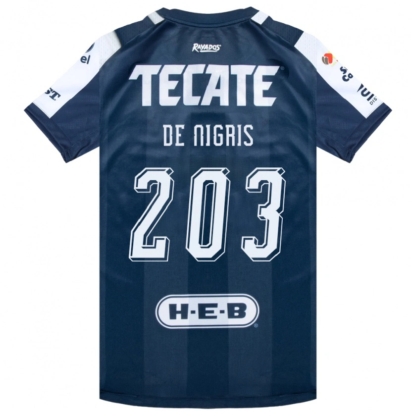 Danxen Herren Aldo De Nigris #203 Tintenblau Weiß Rot Heimtrikot Trikot 2026/27 T-Shirt Österreich