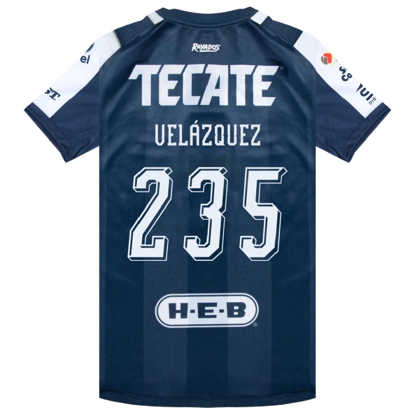 Danxen Herren Álvaro Velázquez #235 Tintenblau Weiß Rot Heimtrikot Trikot 2026/27 T-Shirt Österreich