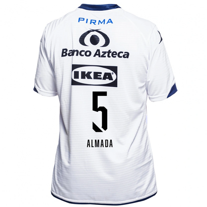 Danxen Herren Facundo Almada #5 Weiß Schwarz Blau Heimtrikot Trikot 2026/27 T-Shirt Österreich