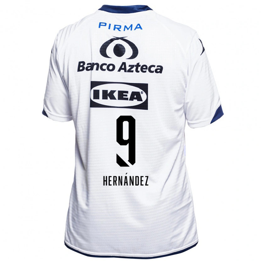 Danxen Herren Luifer Hernández #9 Weiß Schwarz Blau Heimtrikot Trikot 2026/27 T-Shirt Österreich