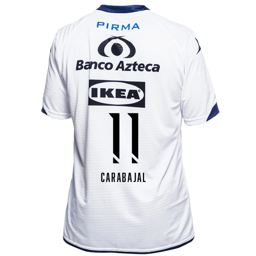 Danxen Herren Gabriel Carabajal #11 Weiß Schwarz Blau Heimtrikot Trikot 2026/27 T-Shirt Österreich