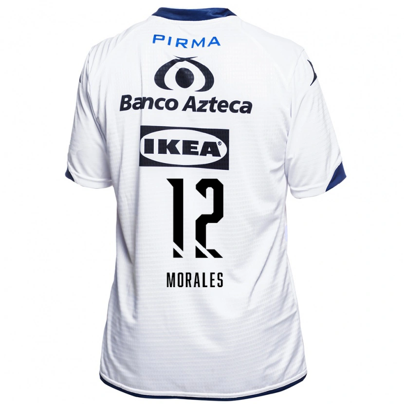 Danxen Herren Karla Morales #12 Weiß Schwarz Blau Heimtrikot Trikot 2026/27 T-Shirt Österreich