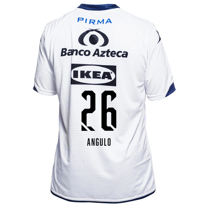 Danxen Herren Brayan Angulo #26 Weiß Schwarz Blau Heimtrikot Trikot 2026/27 T-Shirt Österreich