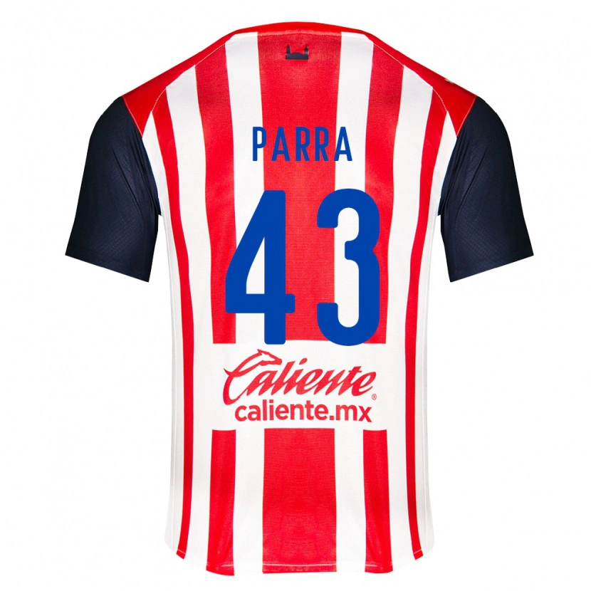 Danxen Herren Rodrigo Parra #43 Rot Schwarz Weiß Heimtrikot Trikot 2026/27 T-Shirt Österreich