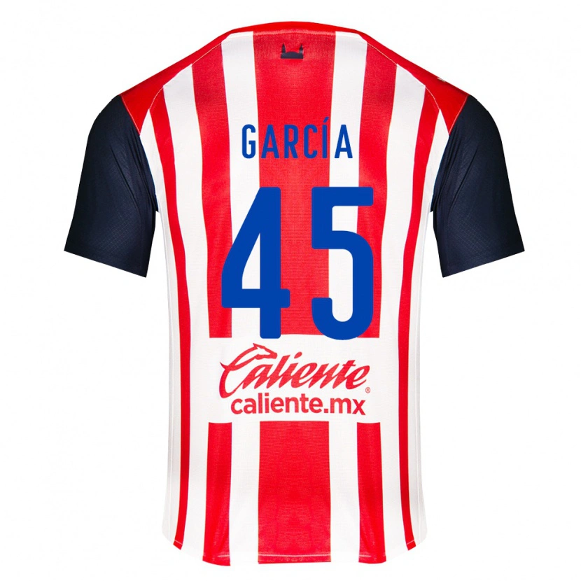 Danxen Herren Eduardo García #45 Rot Schwarz Weiß Heimtrikot Trikot 2026/27 T-Shirt Österreich