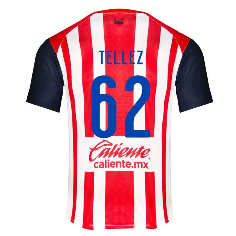 Danxen Herren Brandon Téllez #62 Rot Schwarz Weiß Heimtrikot Trikot 2026/27 T-Shirt Österreich