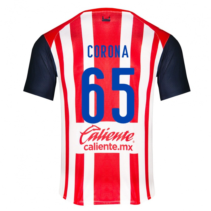 Danxen Herren Carlos Corona #65 Rot Schwarz Weiß Heimtrikot Trikot 2026/27 T-Shirt Österreich
