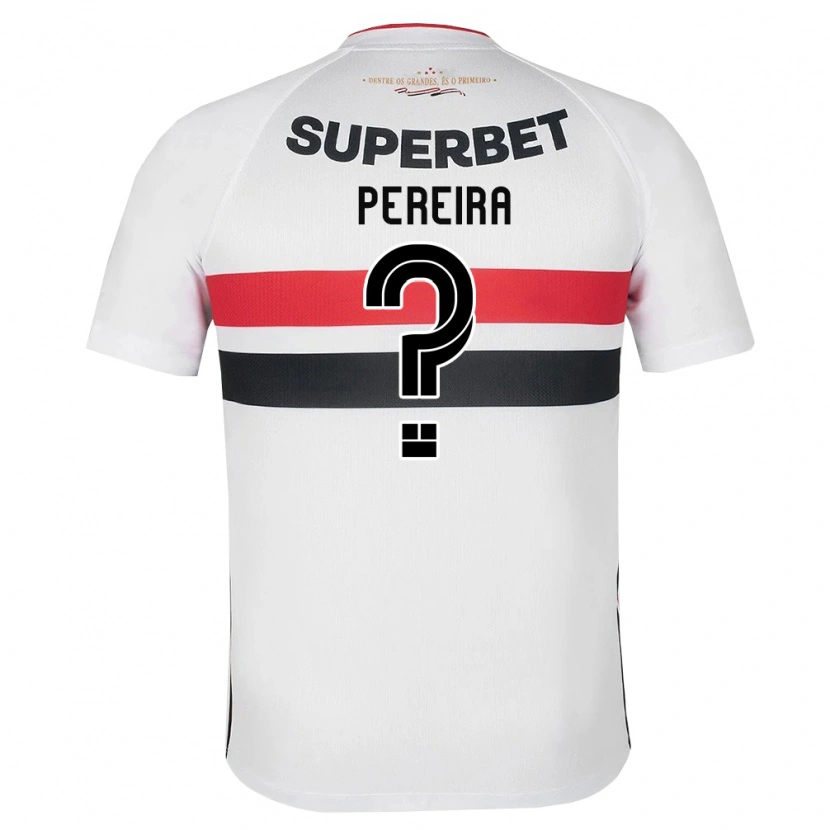 Danxen Herren Nicolas Pereira #0 Weiß Rot Schwarz Heimtrikot Trikot 2026/27 T-Shirt Österreich