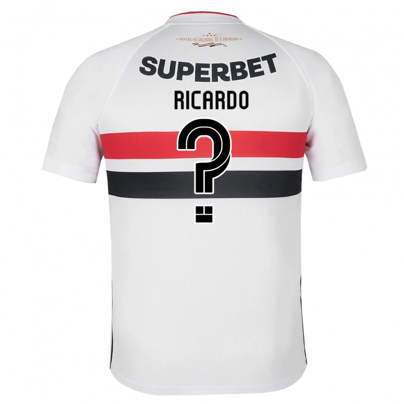 Danxen Herren João Ricardo #0 Weiß Rot Schwarz Heimtrikot Trikot 2026/27 T-Shirt Österreich