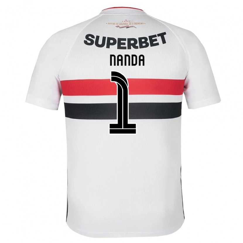 Danxen Herren Nanda #1 Weiß Rot Schwarz Heimtrikot Trikot 2026/27 T-Shirt Österreich