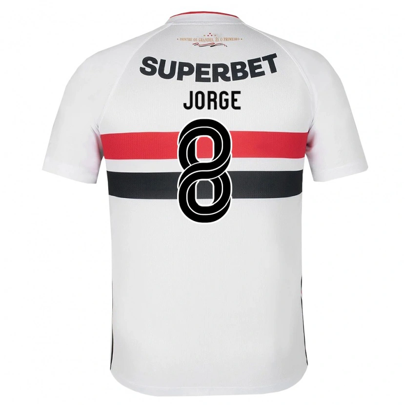 Danxen Herren Lucas Jorge #8 Weiß Rot Schwarz Heimtrikot Trikot 2026/27 T-Shirt Österreich