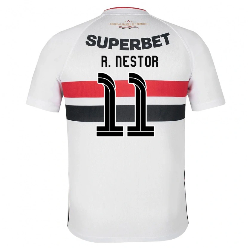 Danxen Herren Rodrigo Nestor #11 Weiß Rot Schwarz Heimtrikot Trikot 2026/27 T-Shirt Österreich
