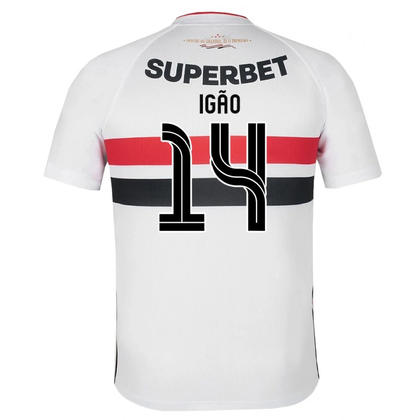 Danxen Herren Igor Odoni Gomes #14 Weiß Rot Schwarz Heimtrikot Trikot 2026/27 T-Shirt Österreich