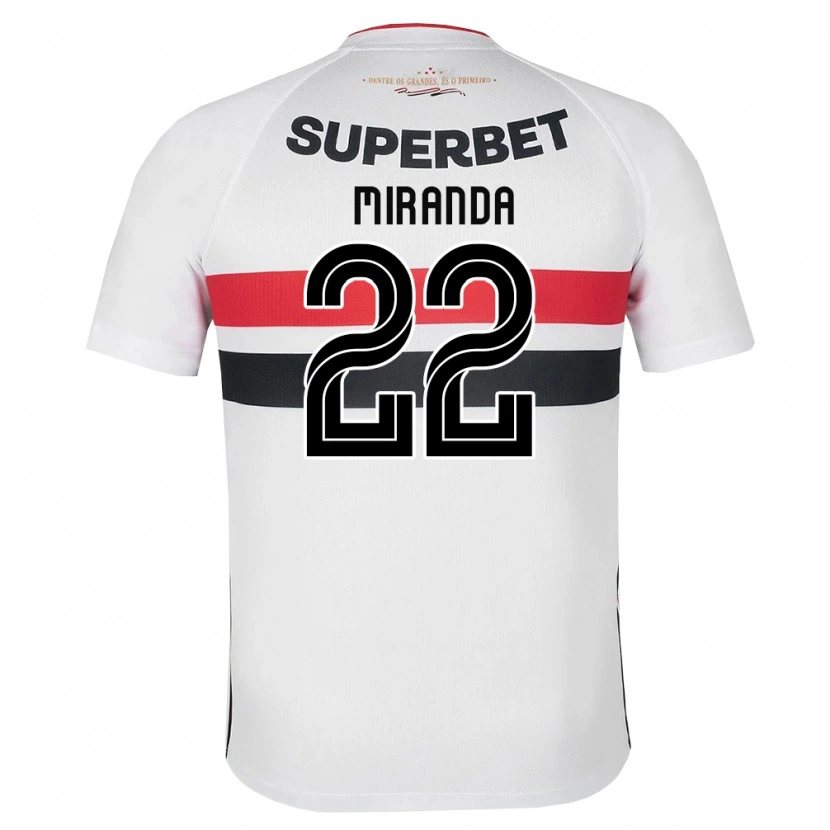 Danxen Herren Miranda #22 Weiß Rot Schwarz Heimtrikot Trikot 2026/27 T-Shirt Österreich