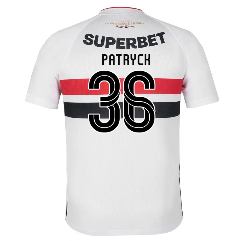 Danxen Herren Patryck #36 Weiß Rot Schwarz Heimtrikot Trikot 2026/27 T-Shirt Österreich