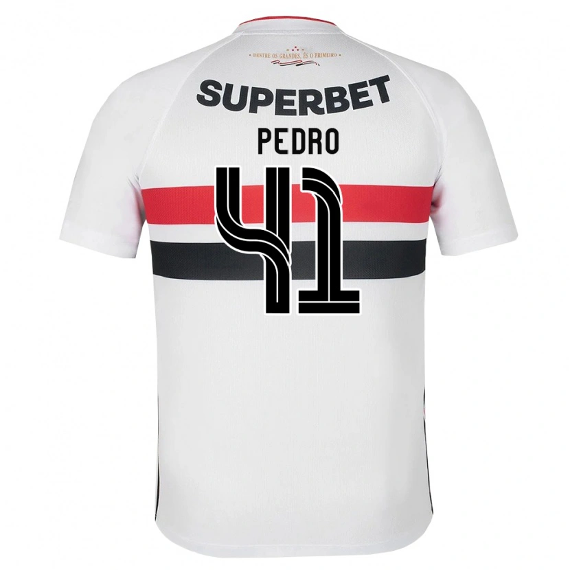 Danxen Herren João Pedro #41 Weiß Rot Schwarz Heimtrikot Trikot 2026/27 T-Shirt Österreich