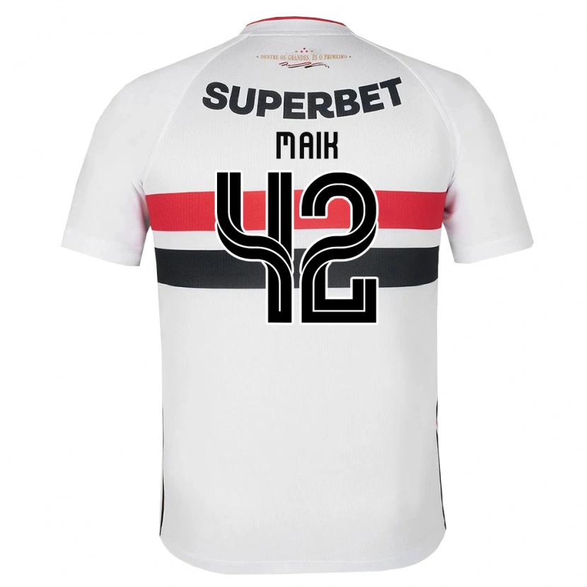 Danxen Herren Maik Gomes Viegas #42 Weiß Rot Schwarz Heimtrikot Trikot 2026/27 T-Shirt Österreich