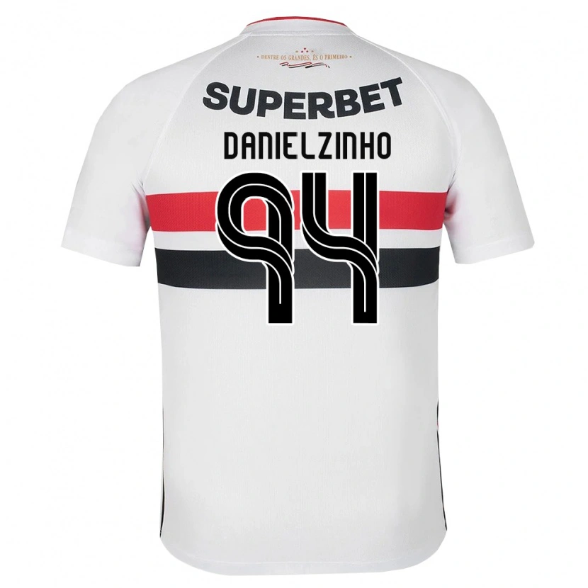 Danxen Herren Danielzinho #94 Weiß Rot Schwarz Heimtrikot Trikot 2026/27 T-Shirt Österreich