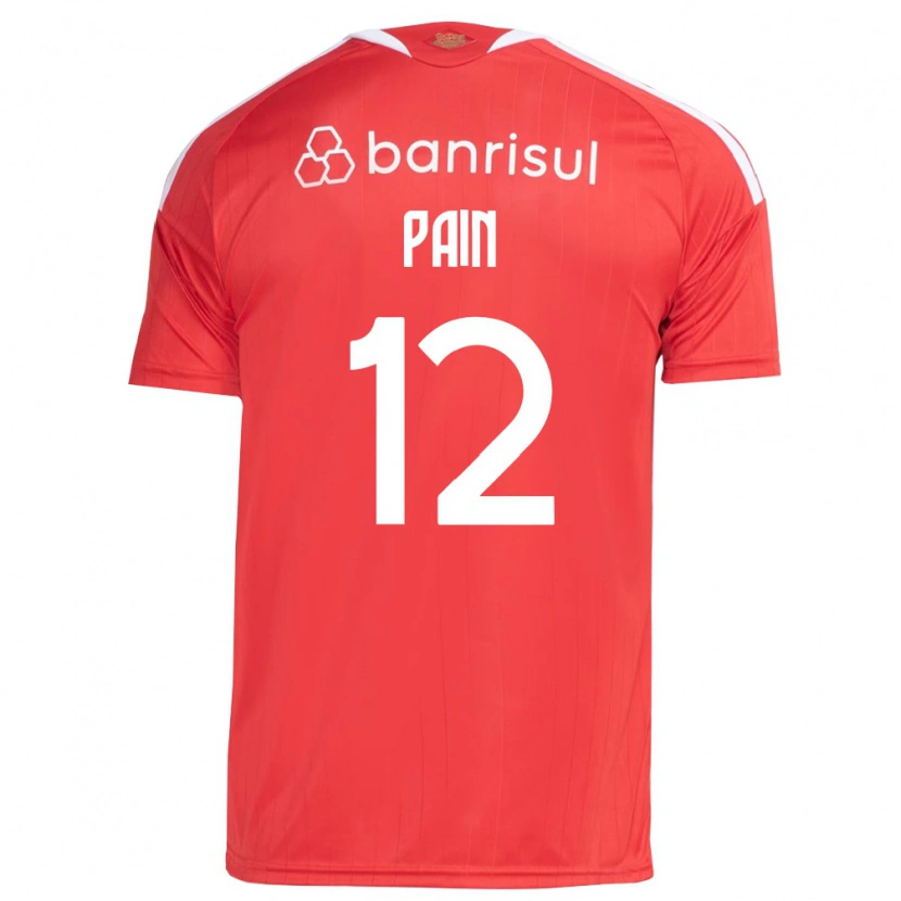 Danxen Herren Luan Pain #12 Rot Weiß Heimtrikot Trikot 2026/27 T-Shirt Österreich