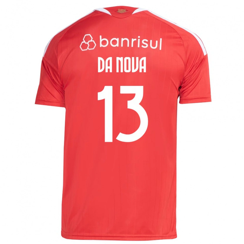 Danxen Herren Érick Da Nova #13 Rot Weiß Heimtrikot Trikot 2026/27 T-Shirt Österreich