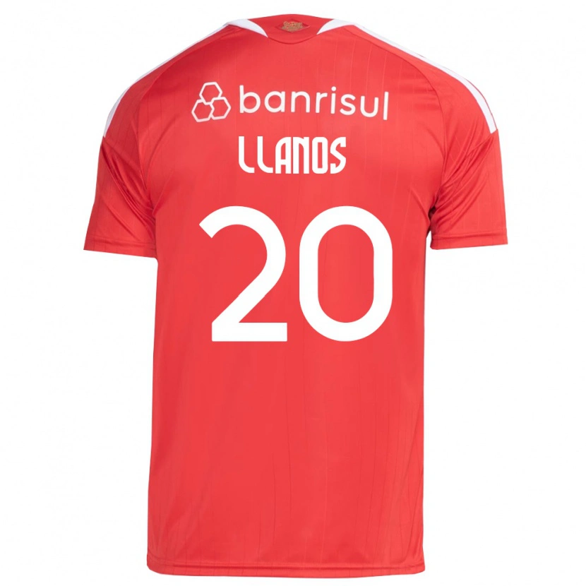 Danxen Herren Pati Llanos #20 Rot Weiß Heimtrikot Trikot 2026/27 T-Shirt Österreich