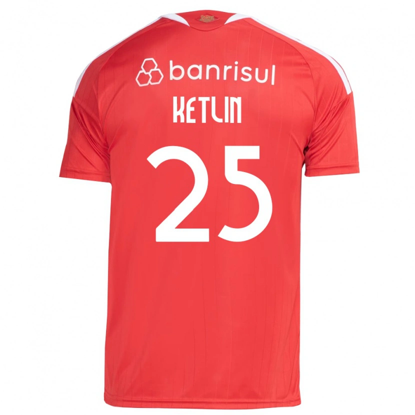 Danxen Herren Ketlin #25 Rot Weiß Heimtrikot Trikot 2026/27 T-Shirt Österreich