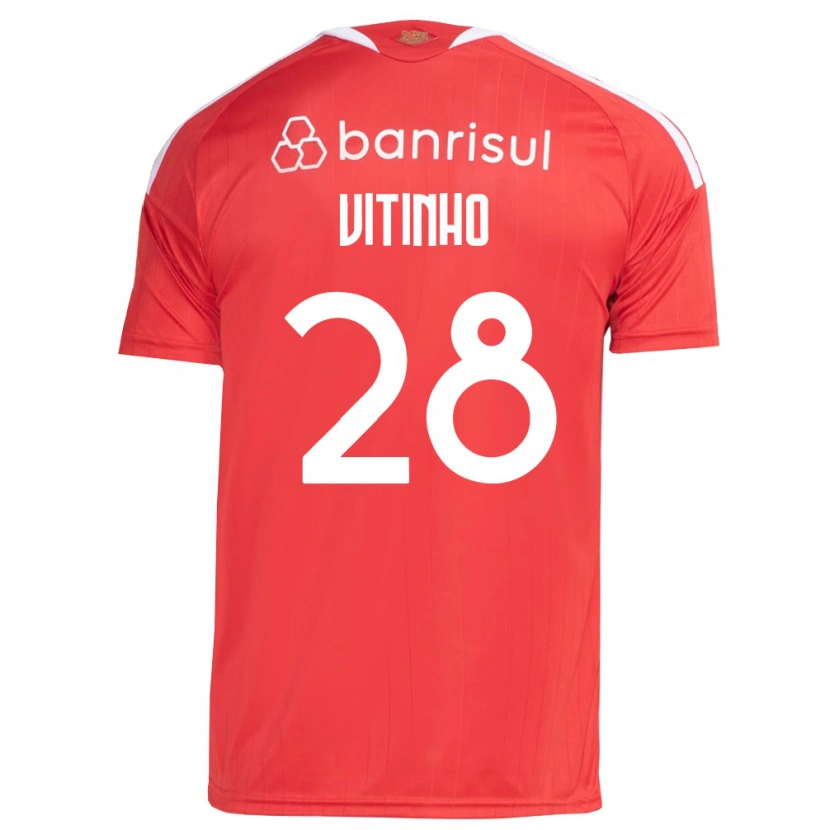 Danxen Herren Vitinho #28 Rot Weiß Heimtrikot Trikot 2026/27 T-Shirt Österreich