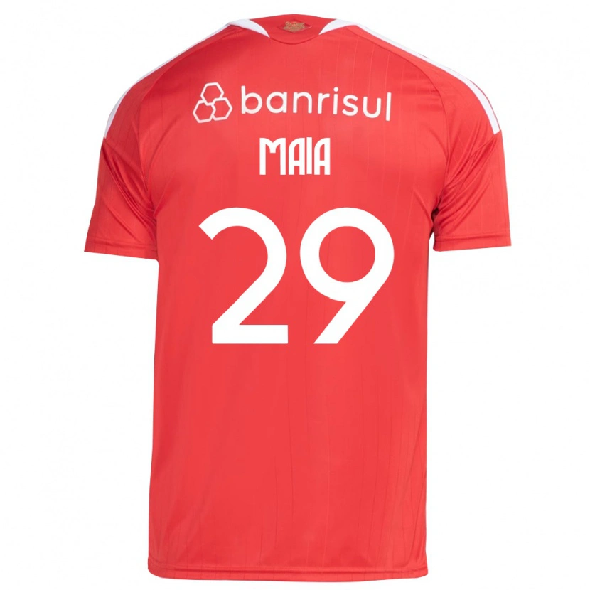 Danxen Herren Thiago Maia #29 Rot Weiß Heimtrikot Trikot 2026/27 T-Shirt Österreich