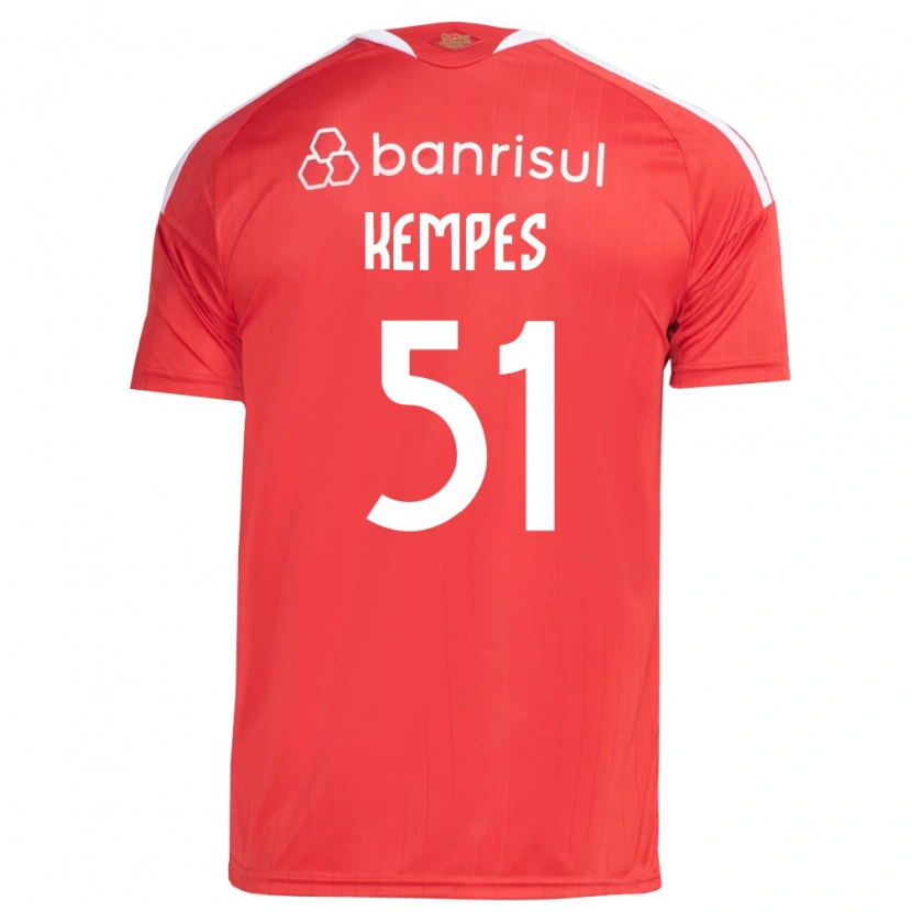 Danxen Herren João Gabriel Kempes Gonçalves #51 Rot Weiß Heimtrikot Trikot 2026/27 T-Shirt Österreich