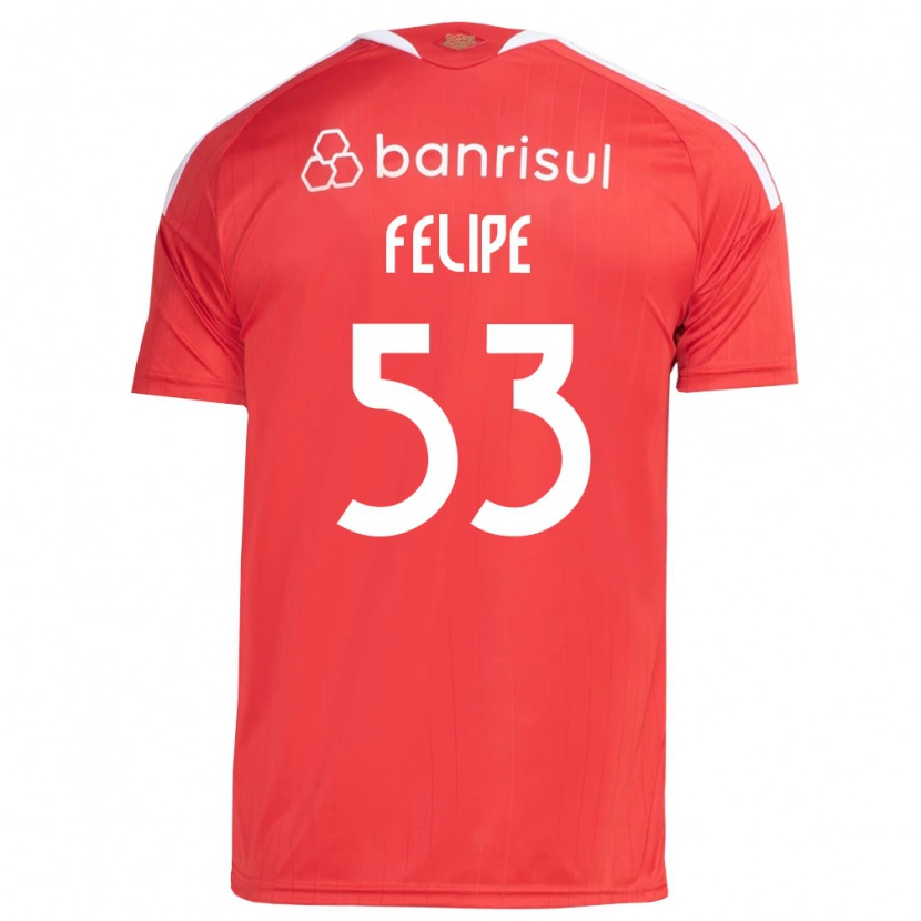 Danxen Herren Luiz Felipe #53 Rot Weiß Heimtrikot Trikot 2026/27 T-Shirt Österreich