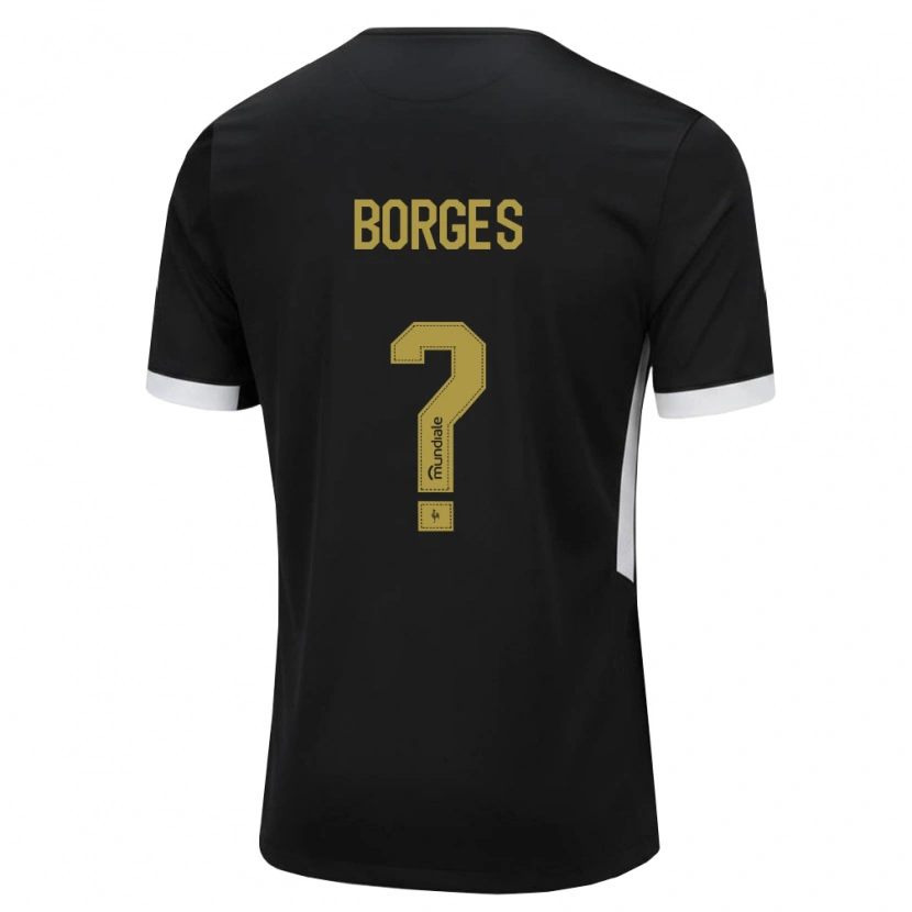 Danxen Herren Leo Borges #0 Schwarz Weiß Gelb Heimtrikot Trikot 2026/27 T-Shirt Österreich