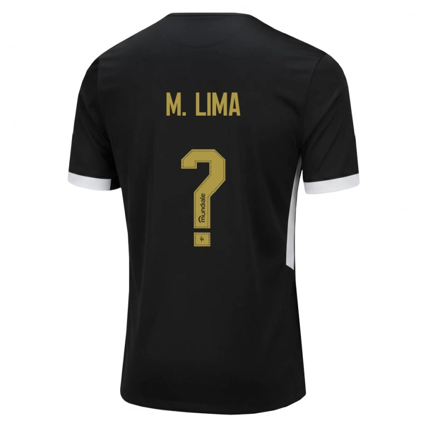 Danxen Herren Matheus Lima #0 Schwarz Weiß Gelb Heimtrikot Trikot 2026/27 T-Shirt Österreich