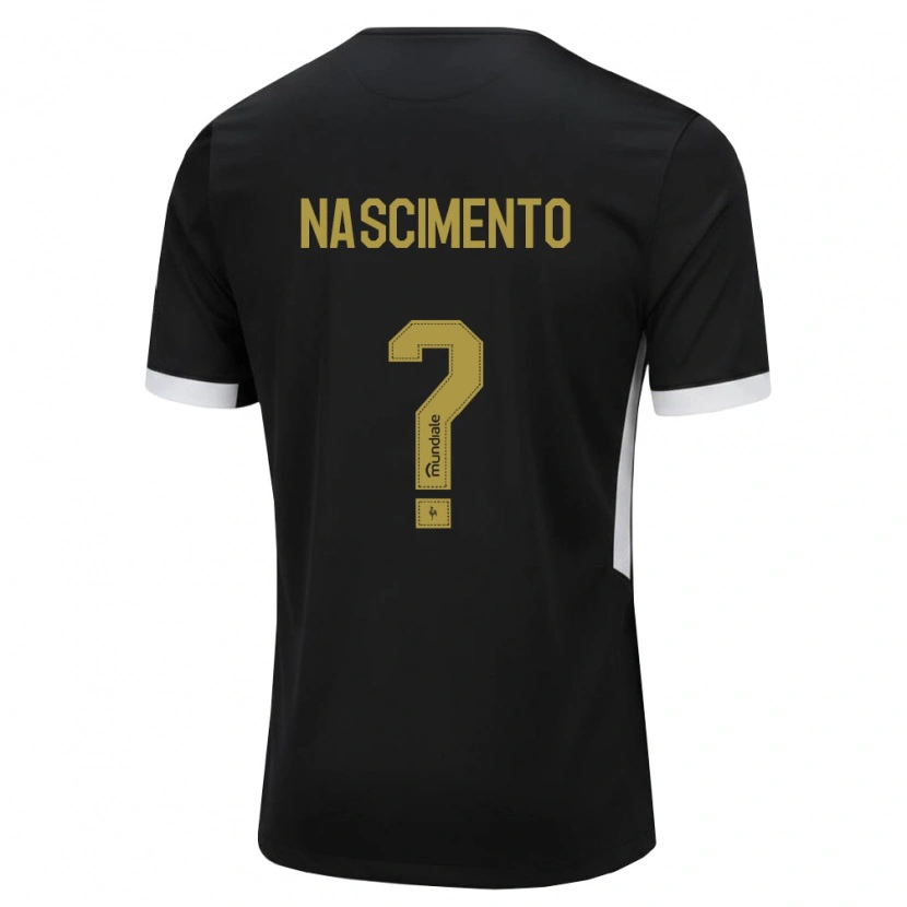 Danxen Herren Ruan Nascimento #0 Schwarz Weiß Gelb Heimtrikot Trikot 2026/27 T-Shirt Österreich