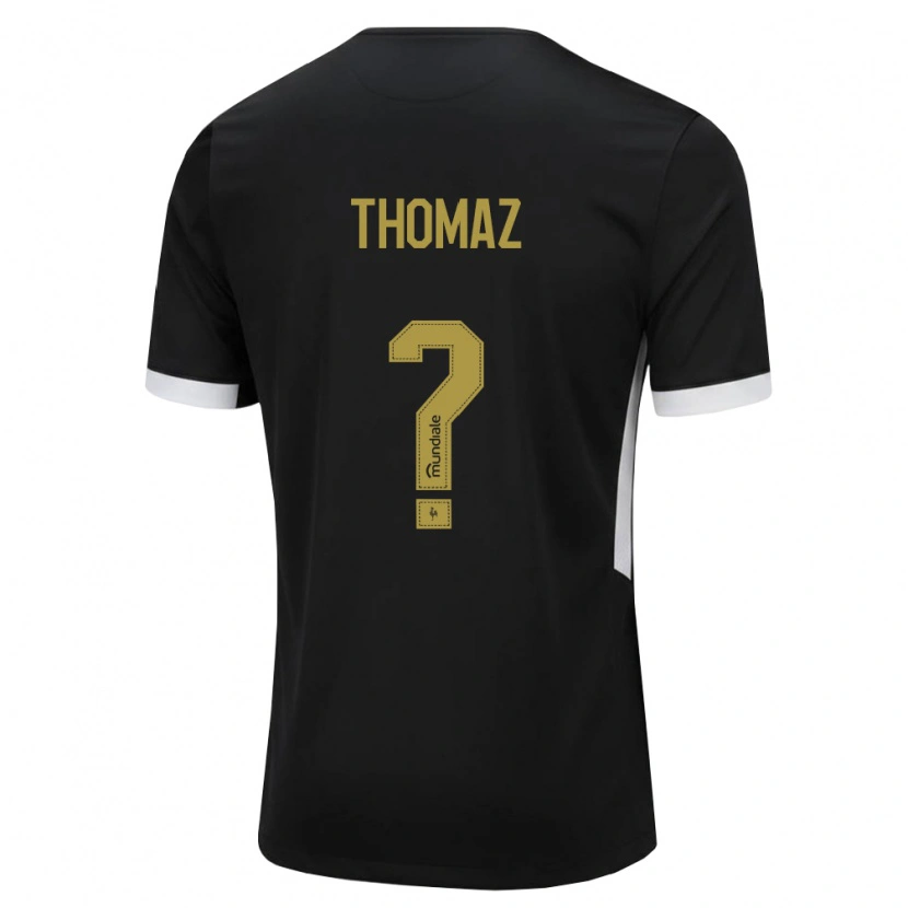Danxen Herren Thomaz #0 Schwarz Weiß Gelb Heimtrikot Trikot 2026/27 T-Shirt Österreich