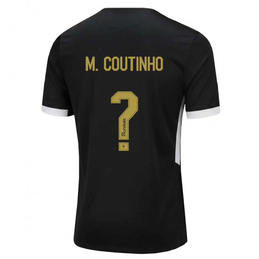 Danxen Herren Murilo Coutinho #0 Schwarz Weiß Gelb Heimtrikot Trikot 2026/27 T-Shirt Österreich