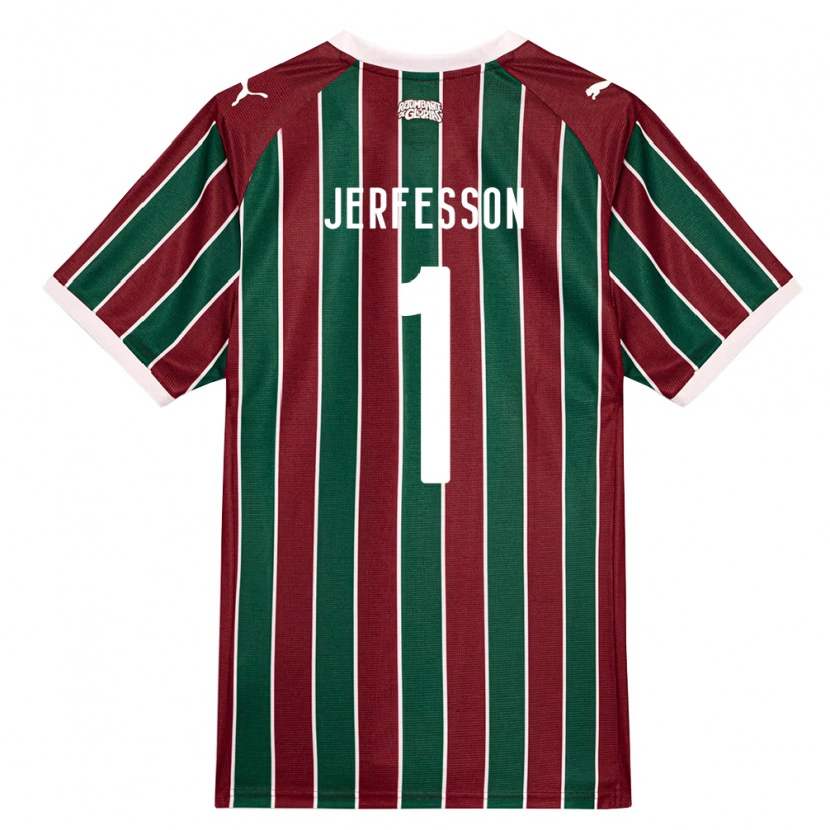 Danxen Herren Jerfesson Rodrigues Santana #1 Grün Burgund Weiß Heimtrikot Trikot 2026/27 T-Shirt Österreich
