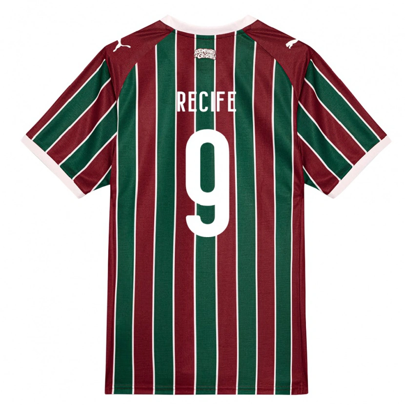 Danxen Herren Tiago Recife #9 Grün Burgund Weiß Heimtrikot Trikot 2026/27 T-Shirt Österreich