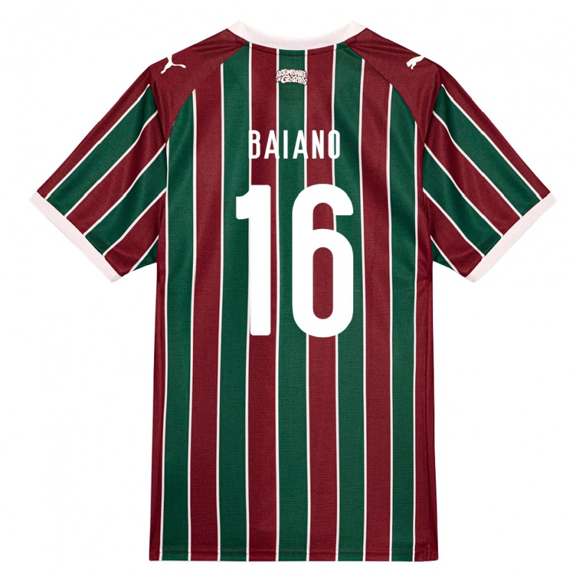 Danxen Herren Sérgio Baiano #16 Grün Burgund Weiß Heimtrikot Trikot 2026/27 T-Shirt Österreich
