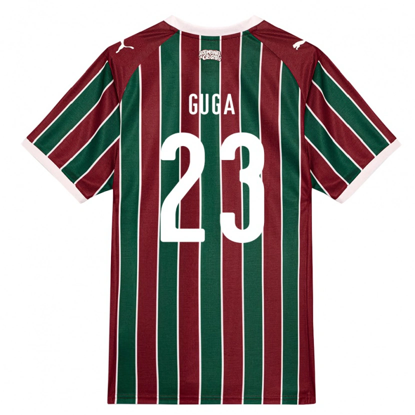 Danxen Herren Guga #23 Grün Burgund Weiß Heimtrikot Trikot 2026/27 T-Shirt Österreich