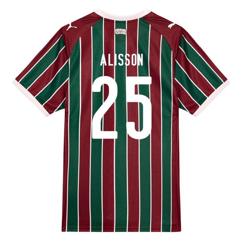 Danxen Herren Alisson Euler De Freitas Castro #25 Grün Burgund Weiß Heimtrikot Trikot 2026/27 T-Shirt Österreich