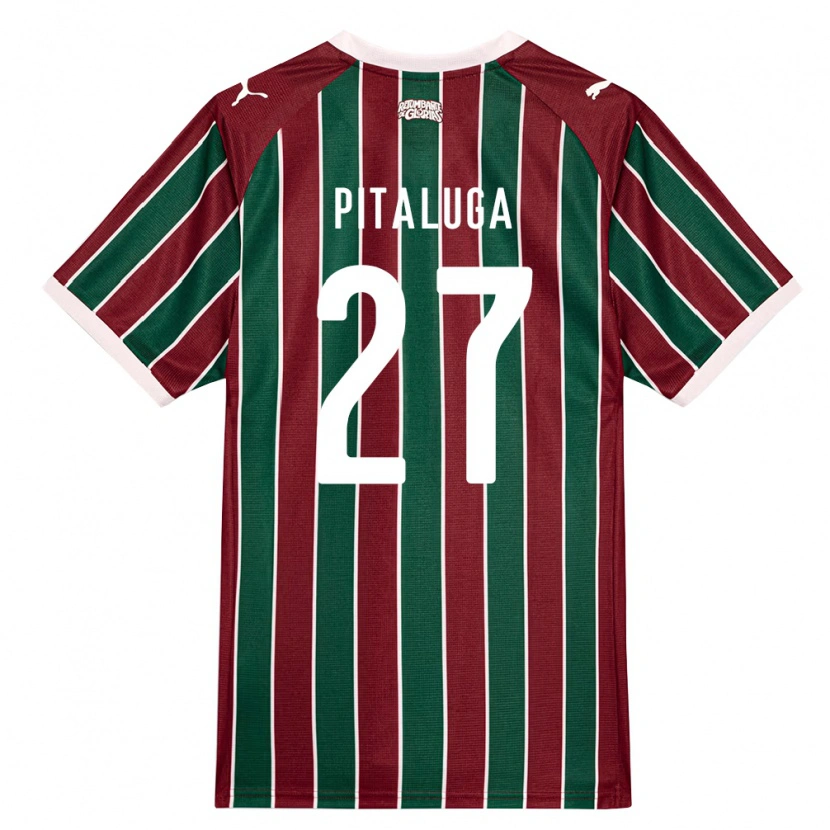 Danxen Herren Marcelo Pitaluga #27 Grün Burgund Weiß Heimtrikot Trikot 2026/27 T-Shirt Österreich
