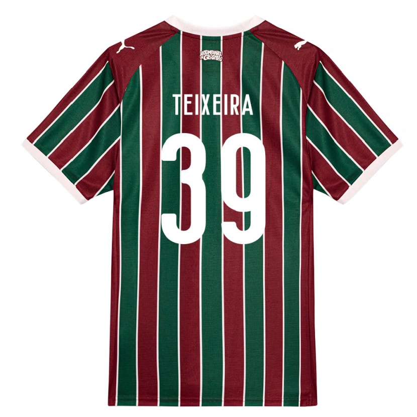 Danxen Herren Gabriel Teixeira #39 Grün Burgund Weiß Heimtrikot Trikot 2026/27 T-Shirt Österreich