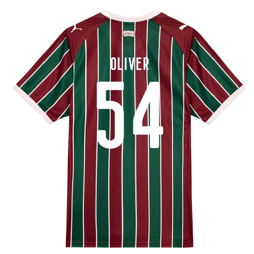 Danxen Herren Oliver Martins #54 Grün Burgund Weiß Heimtrikot Trikot 2026/27 T-Shirt Österreich