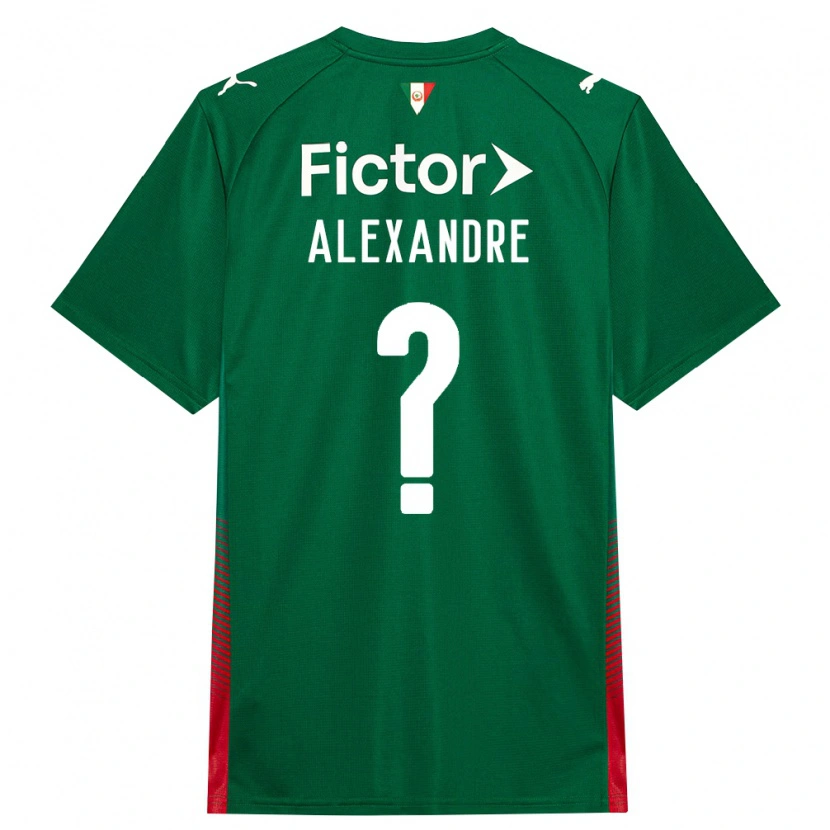 Danxen Herren Alexandre Gabini Costa #0 Grün Rot Weiß Heimtrikot Trikot 2026/27 T-Shirt Österreich