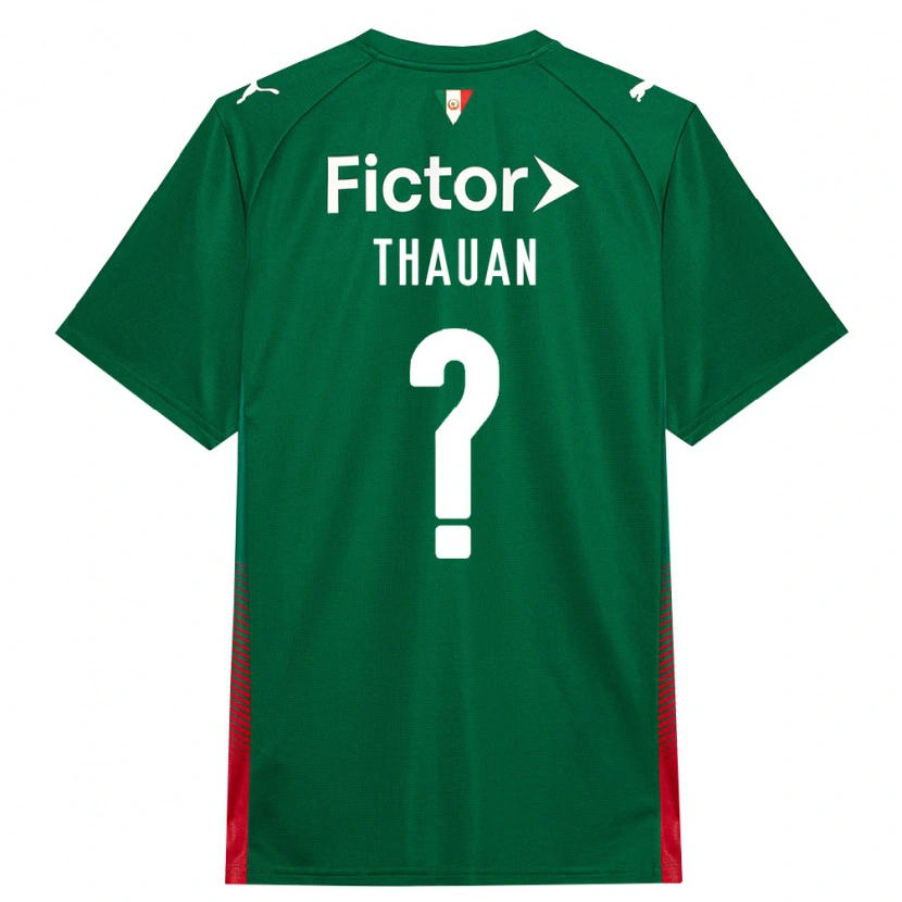 Danxen Herren Thauan Da Silva Eugênio #0 Grün Rot Weiß Heimtrikot Trikot 2026/27 T-Shirt Österreich