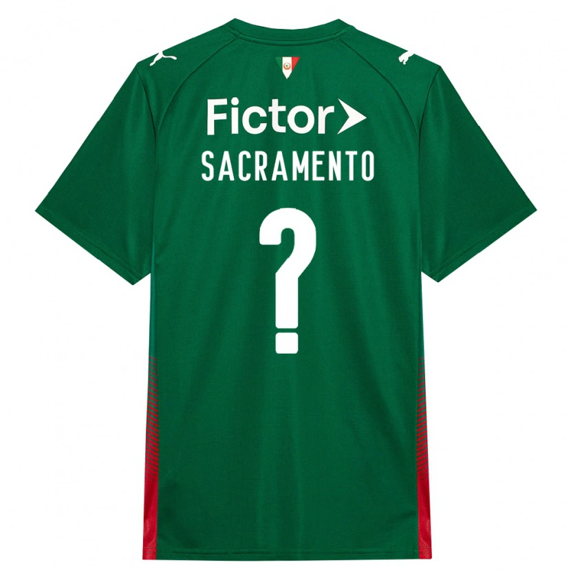 Danxen Herren Wendell Sacramento #0 Grün Rot Weiß Heimtrikot Trikot 2026/27 T-Shirt Österreich