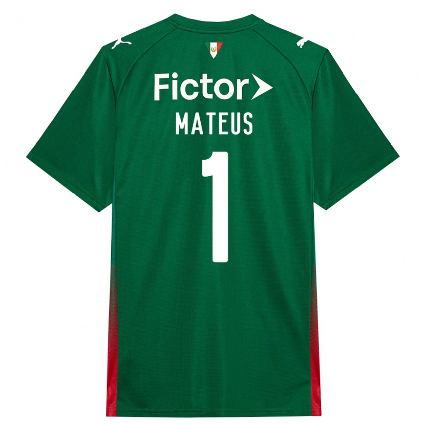 Danxen Herren Mateus #1 Grün Rot Weiß Heimtrikot Trikot 2026/27 T-Shirt Österreich
