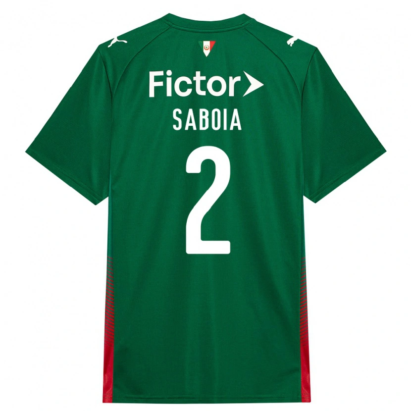Danxen Herren Luis Saboia #2 Grün Rot Weiß Heimtrikot Trikot 2026/27 T-Shirt Österreich