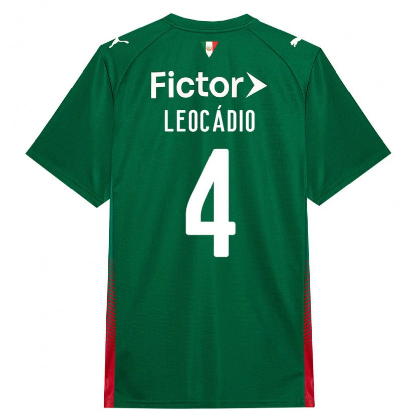 Danxen Herren Isaac Leocádio #4 Grün Rot Weiß Heimtrikot Trikot 2026/27 T-Shirt Österreich